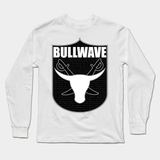 Silver and Black Long Sleeve T-Shirt